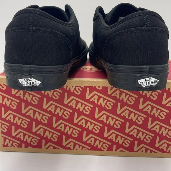 Vans Men's Black Canvas Sneakers Atwood (Canvas) Black/Black
VN000TUY186 - Picture 13 of 16